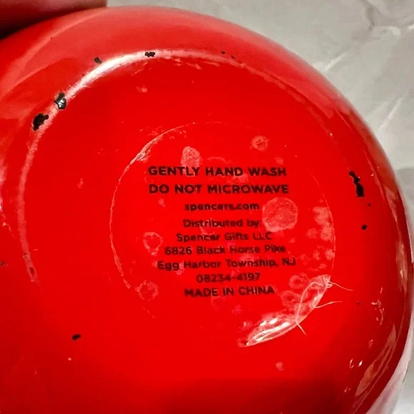 Gorgeous Red & Black Gothic Skulls & Roses Stemless Wine Glass 22oz - Picture 8 of 11